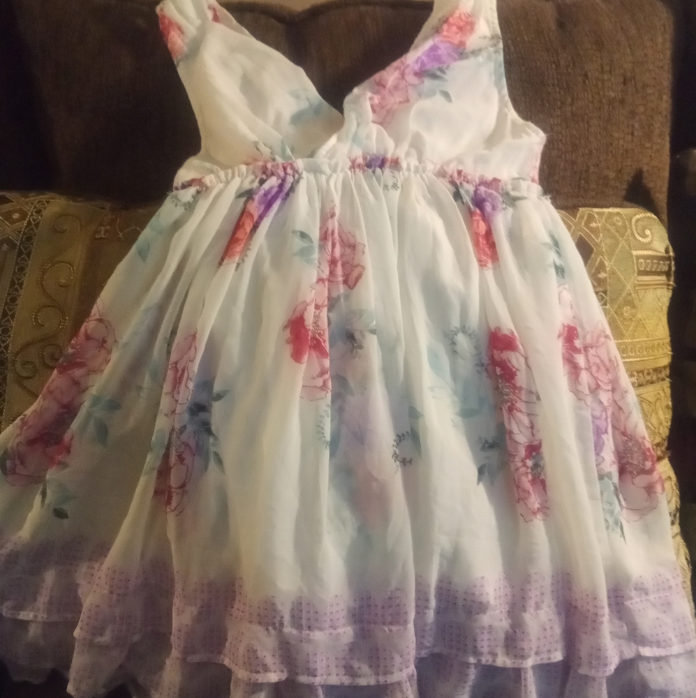 Free People Floral Tank Top, Size XS, Floral